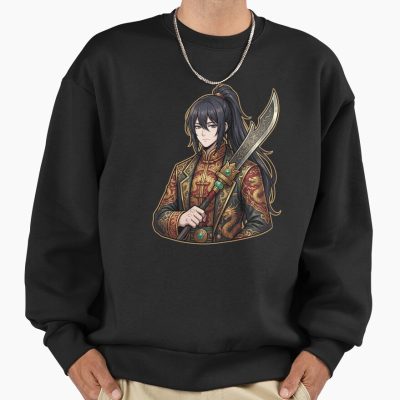 Limbus Company Hong Lu Standing Anime Gaming Graphic Tee Sweatshirt