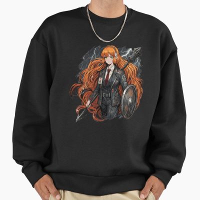 Limbus Company Ishmael Shield Anime Gaming Graphic Tee Sweatshirt