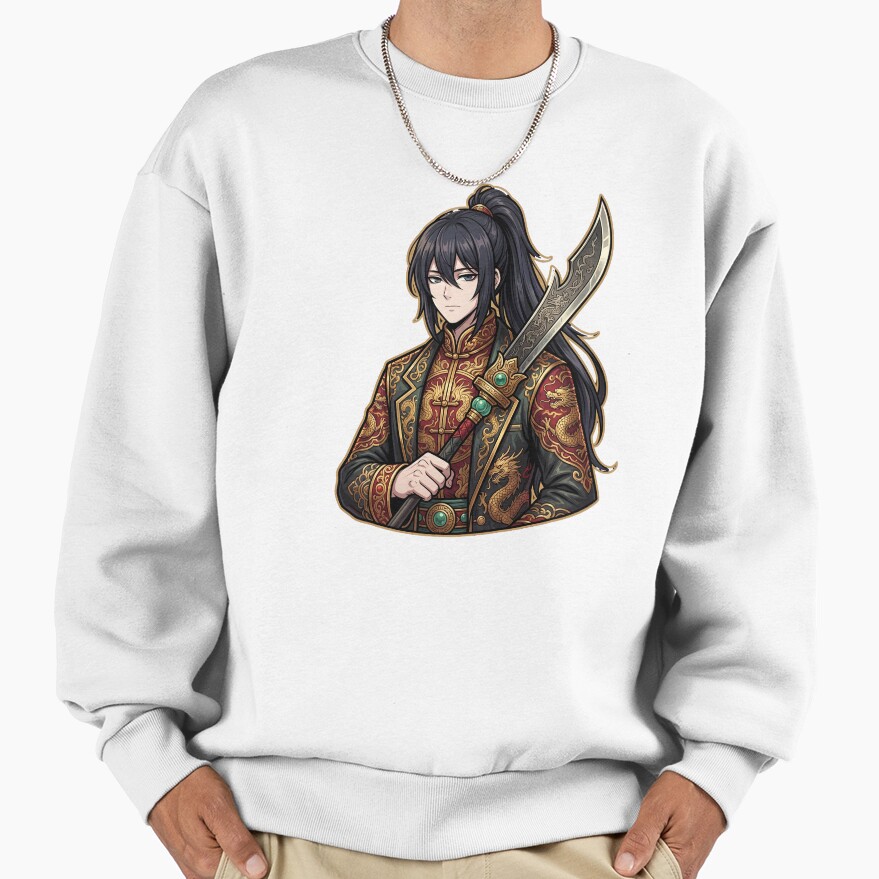 Limbus Company Hong Lu Standing Anime Gaming Graphic Tee Sweatshirt - Image 2