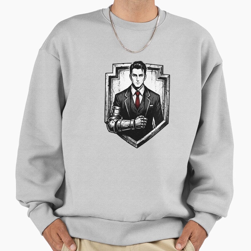 Limbus Company Meursault Crest Emblem Anime Gaming Tee Sweatshirt