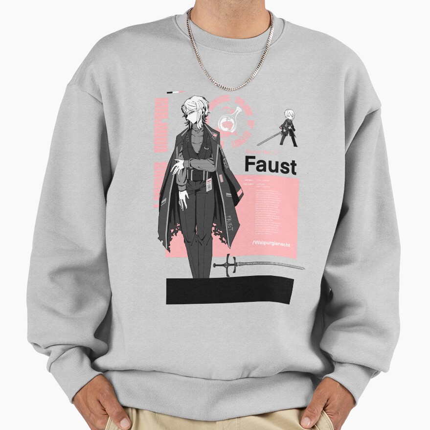 Limbus Company Faust Minimalist Print Sweatshirt - Image 4