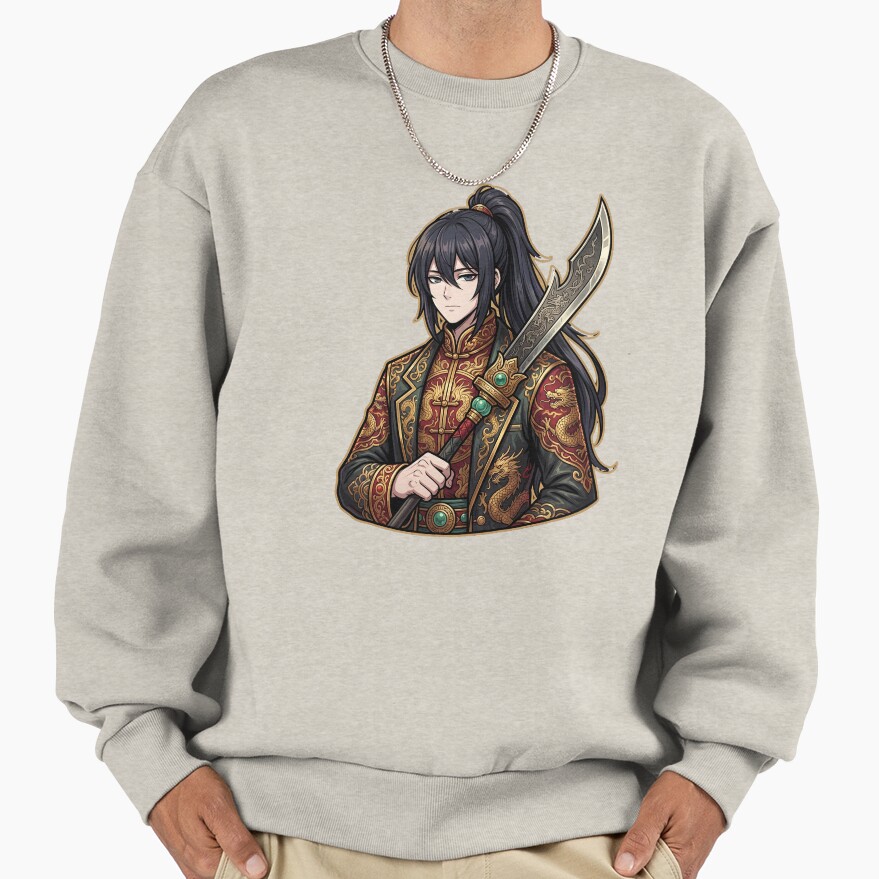 Limbus Company Hong Lu Standing Anime Gaming Graphic Tee Sweatshirt - Image 3