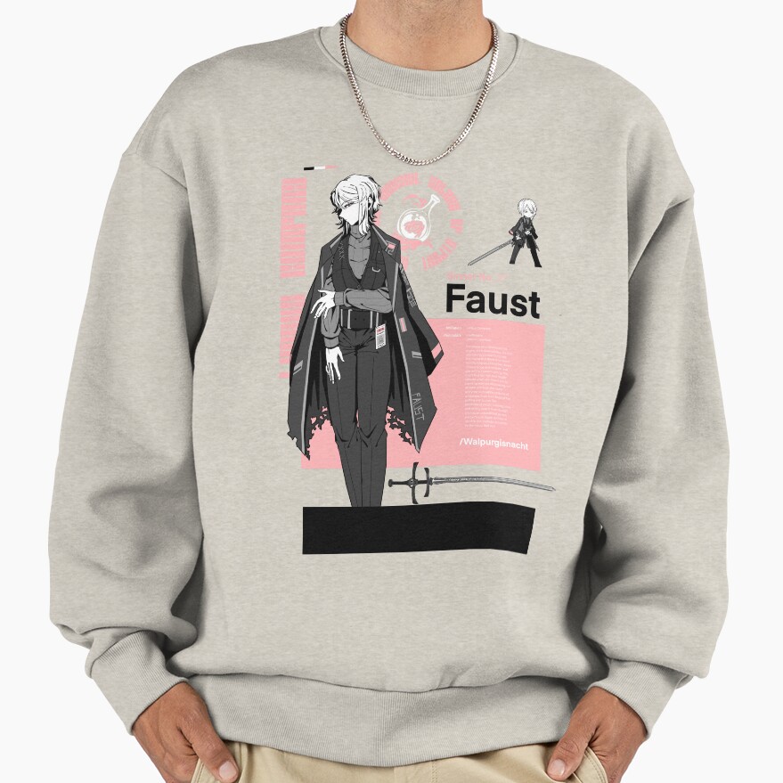 Limbus Company Faust Minimalist Print Sweatshirt - Image 3