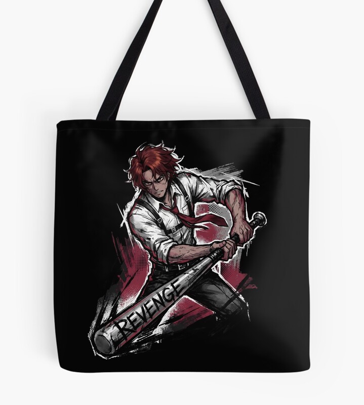 Limbus Company Heathcliff Revenge Swing Anime Gaming Tee Tote Bag