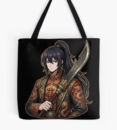 Limbus Company Hong Lu Standing Anime Gaming Graphic Tee Tote Bag