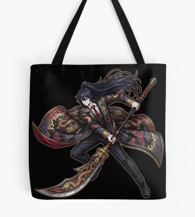 Limbus Company Hong Lu Portrait Anime Gaming Graphic Tee Tote Bag