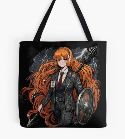 Limbus Company Ishmael Shield Anime Gaming Graphic Tee Tote Bag