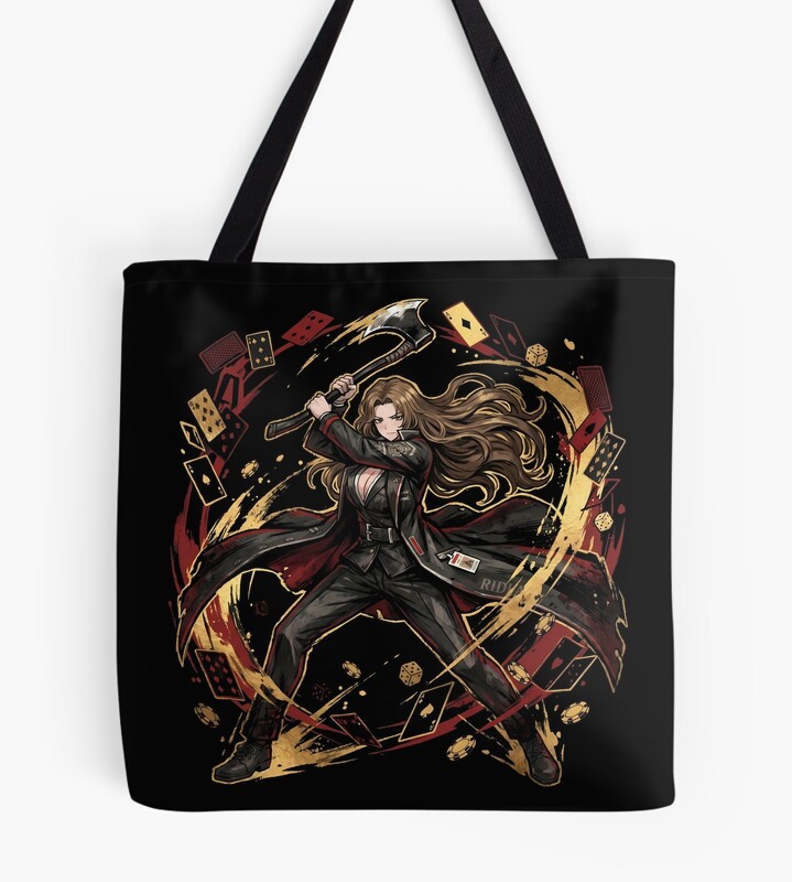 Limbus Company Rodion Gamble Anime Gaming Graphic Tee Tote Bag