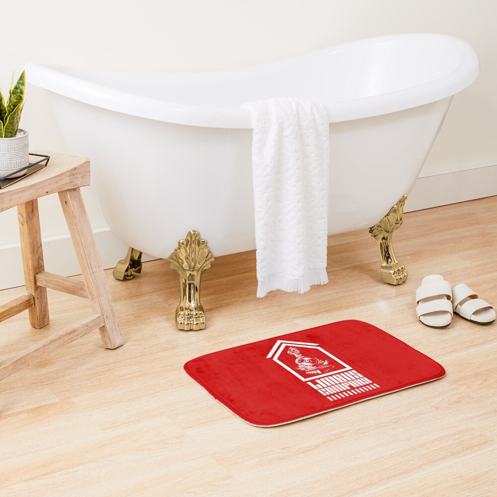 Limbus Company Dante Symbol Train Logo Design Bath Mat - Image 2