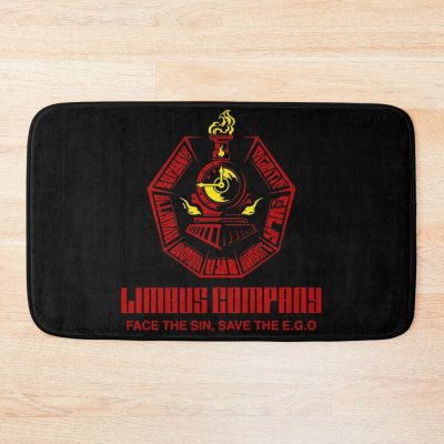 Limbus Company Logo Sin Train Emblem Fan Art Gift For Gamers And Anime Fans Bath Mat