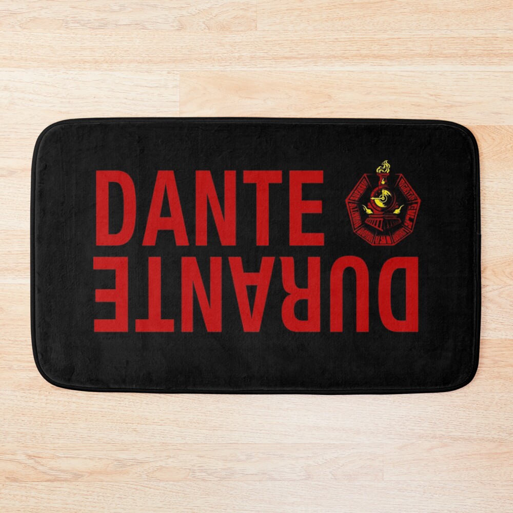 Dante Limbus Company Inspired Anime Merch For Gamers Kids And Fans Gifts For Limbus Company Players Bath Mat