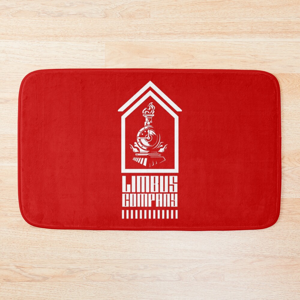 Limbus Company Dante Symbol Train Logo Design Bath Mat