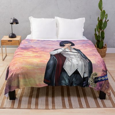 Limbus Company Ryoshu Throw Blanket