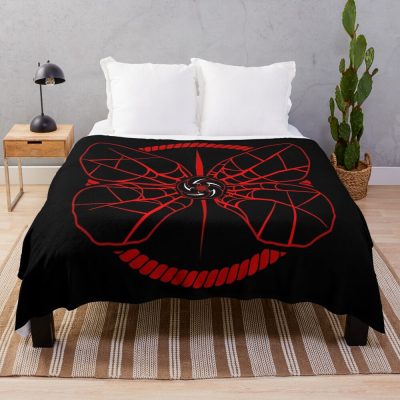 The House Of Spiders Logo Throw Blanket