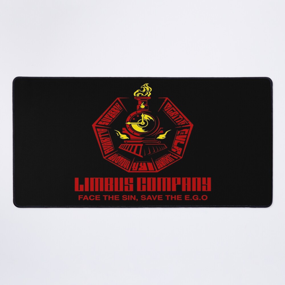 Limbus Company Logo Sin Train Emblem Fan Art Gift For Gamers And Anime Fans Mouse Pad