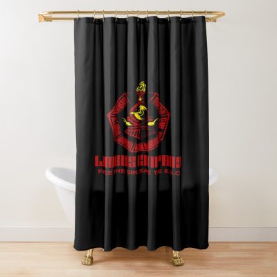 Limbus Company Logo Sin Train Emblem Fan Art Gift For Gamers And Anime Fans Shower Curtain