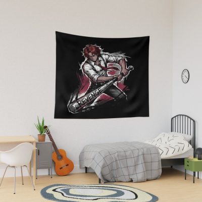 Limbus Company Heathcliff Revenge Swing Anime Gaming Tee Tapestry