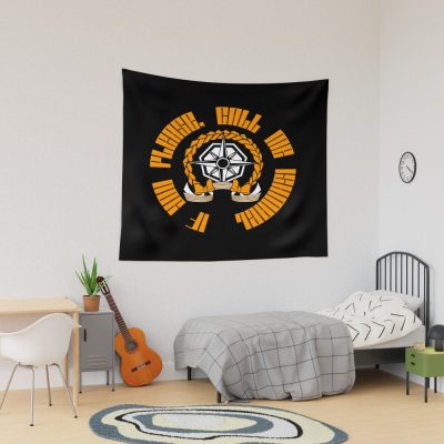 Limbus Company Ishmael Icon Minimalist Tapestry