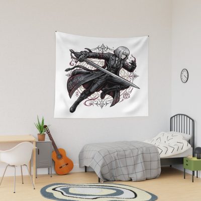 Limbus Company Faust Battle Anime Gaming Graphic Tee Tapestry