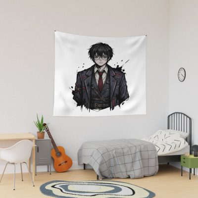 Limbus Company Yi Sang Ink Portrait Anime Gaming Tee Tapestry