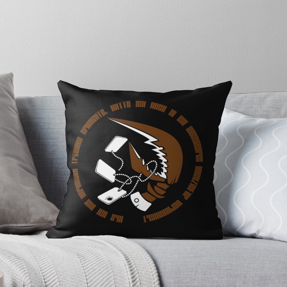 Limbus Company Gregor Icon Minimalist Throw Pillow