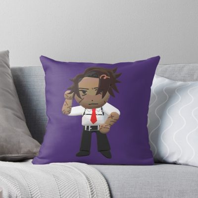 Heathcliff 3d Throw Pillow