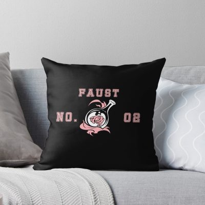 Faust Varsity Throw Pillow