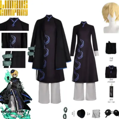 Limbus Company Don Quixote Cosplay Cheongsam Outfit